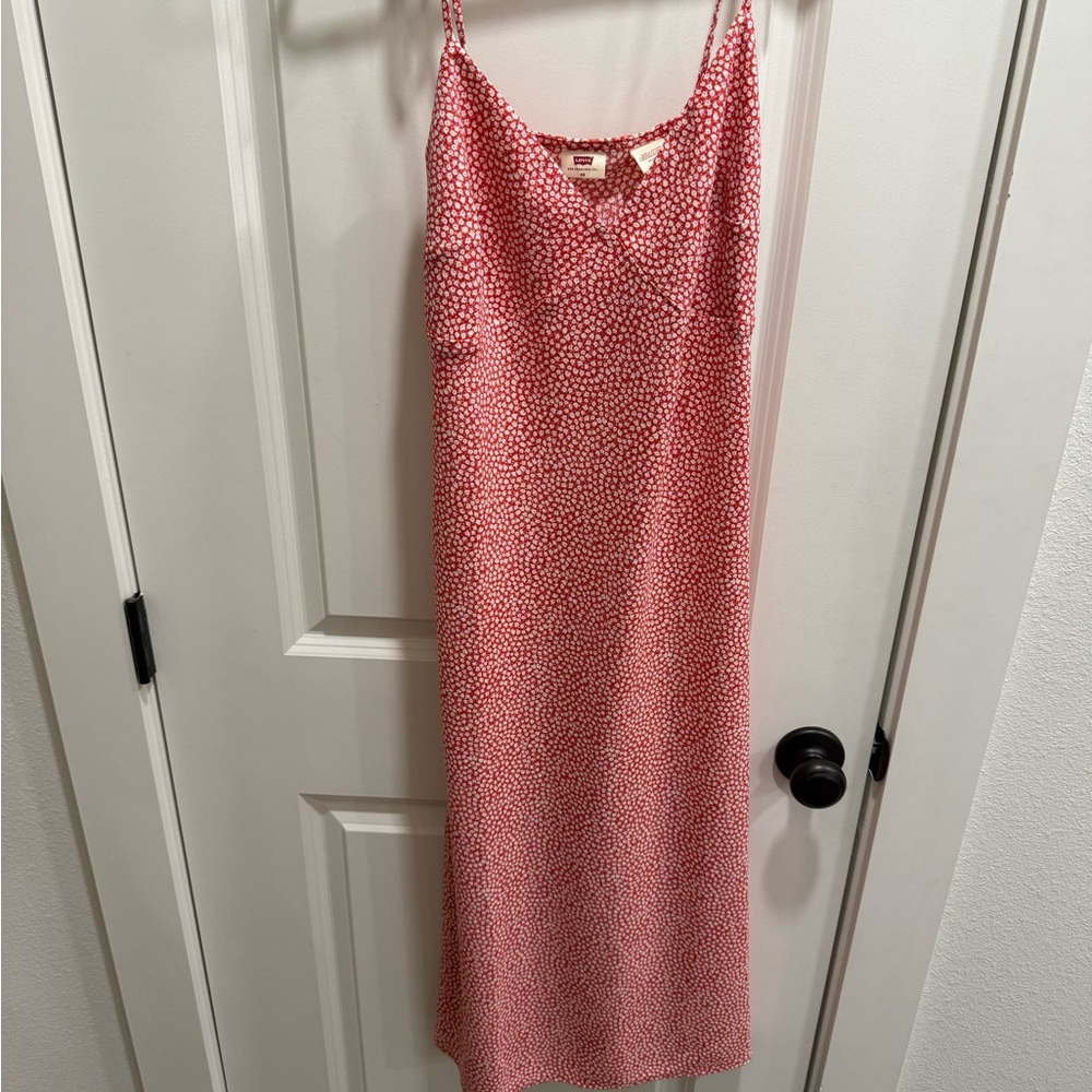 Levi's Red Floral Dress